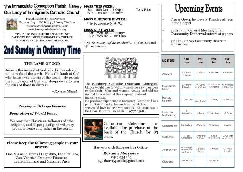 Second Sunday in Ord Time